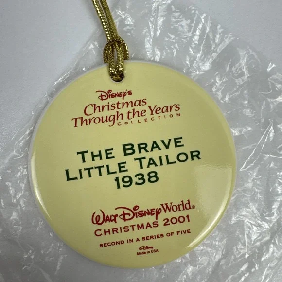 Disney Parks Happy Holidays Collector‎ Set 2000–2004 Mickey Minnie Boxed - Picture 5 of 16